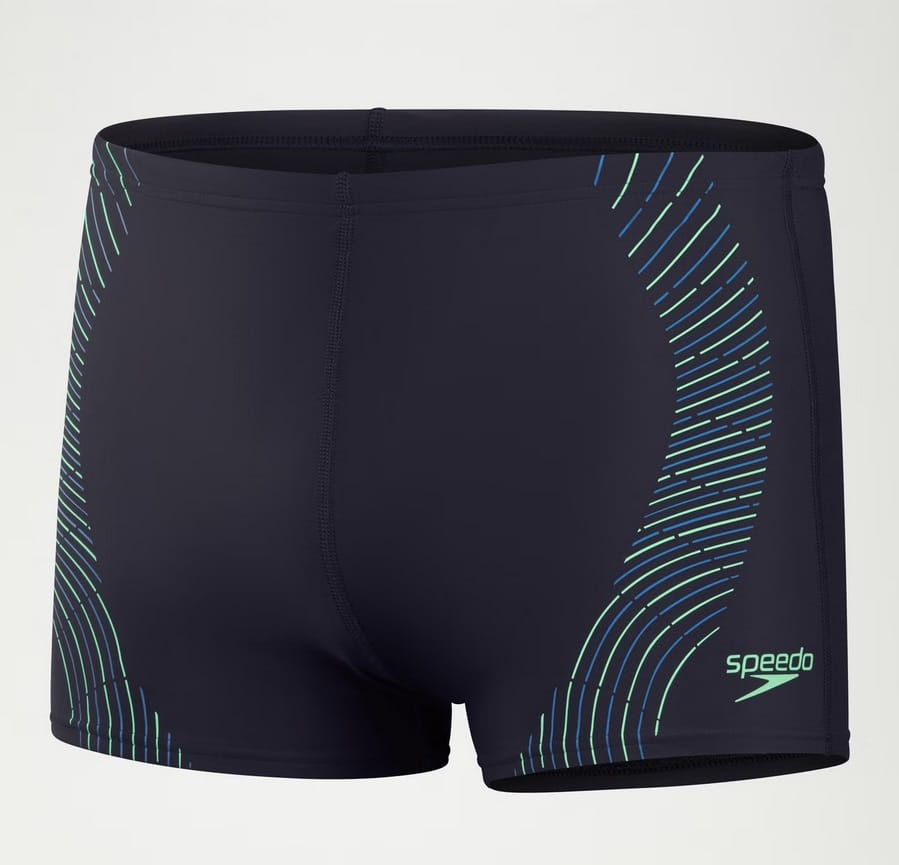 Speedo Duo Logo Print Aquashort M, True Navy / Harlequin