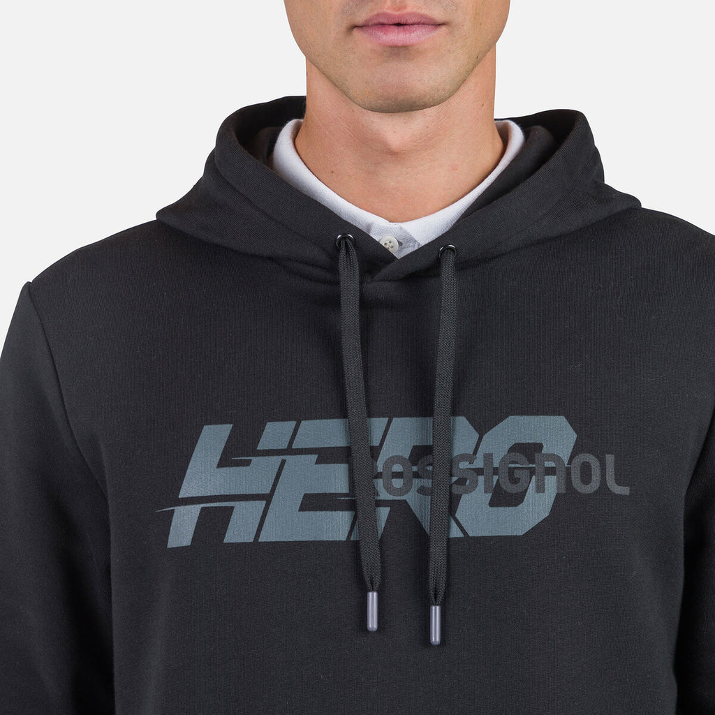 rossignol hero hoodie black