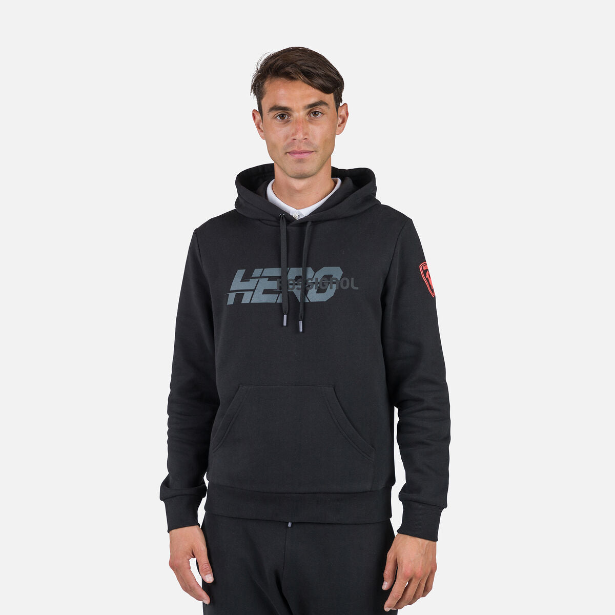 rossignol hero hoodie black