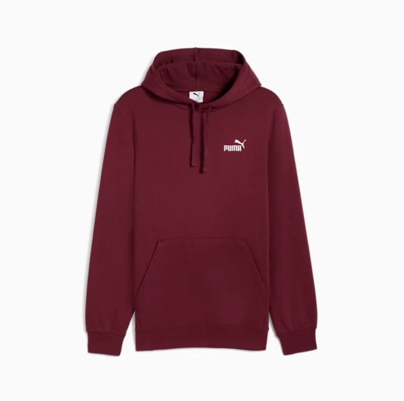 džemperis ess small no 1 logo hoodie fl s ruby pu 682575 96