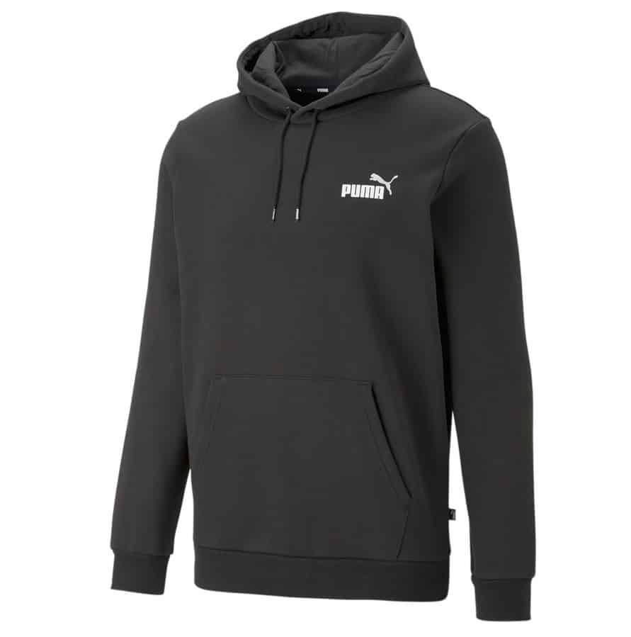 Puma ESS+ 2 Col Small Logo Hoodie FL PUMA Bla