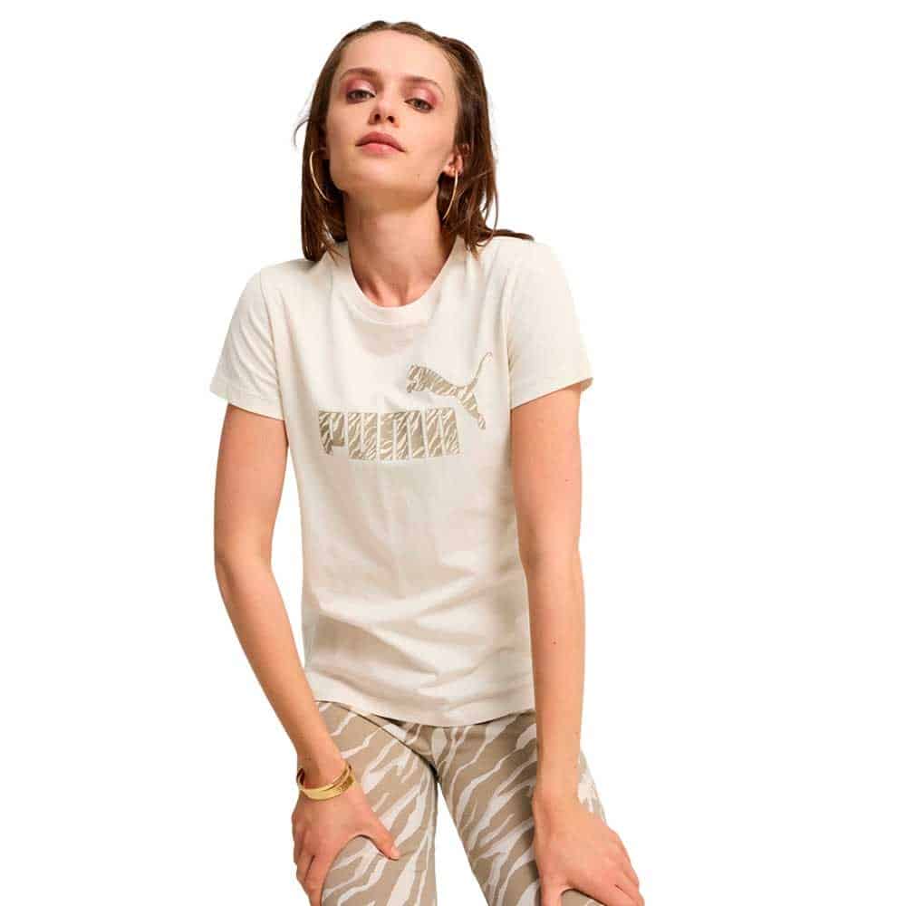 Puma ESS+ ANIMAL Tee Alpine Snow
