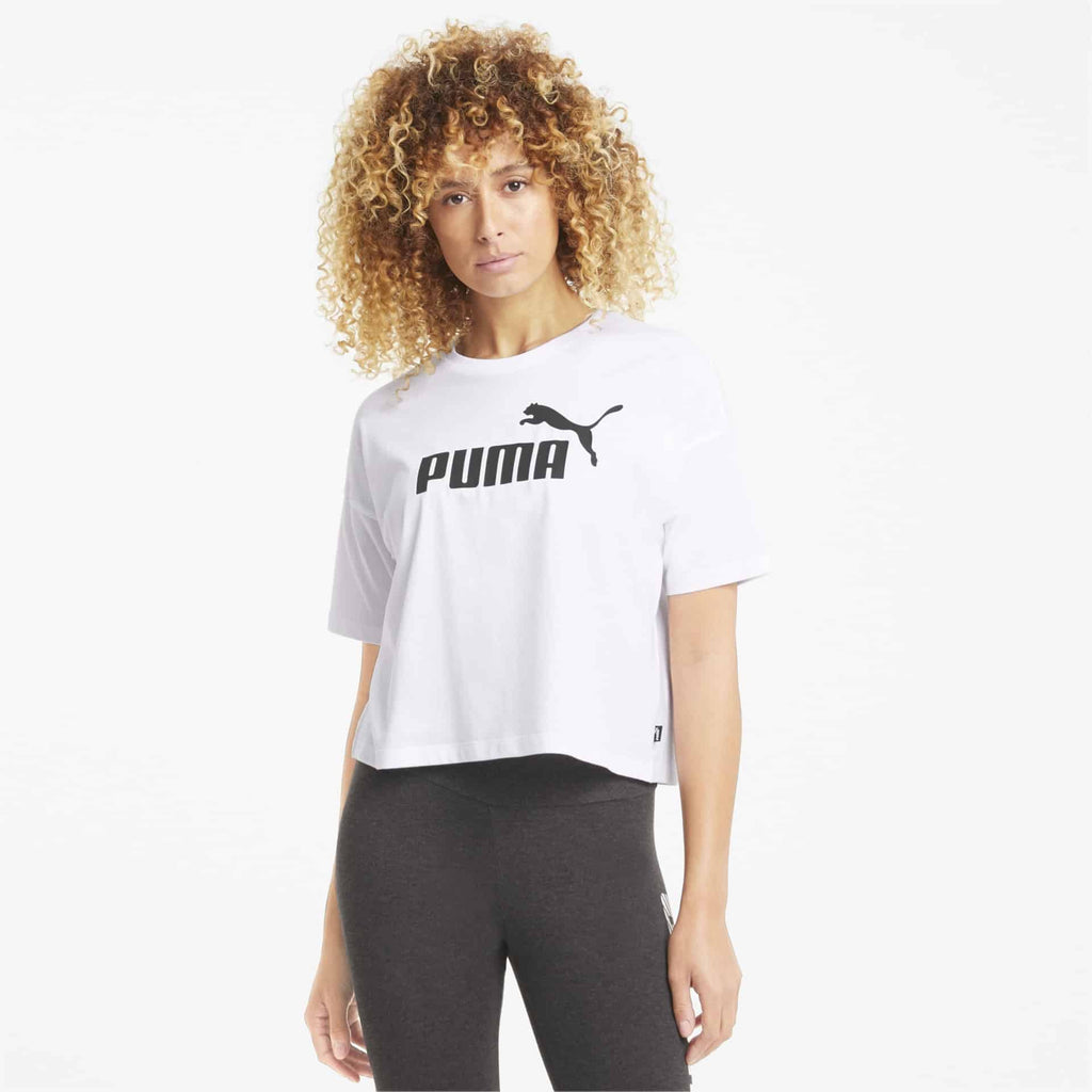 Puma ESS Cropped Logo Tee