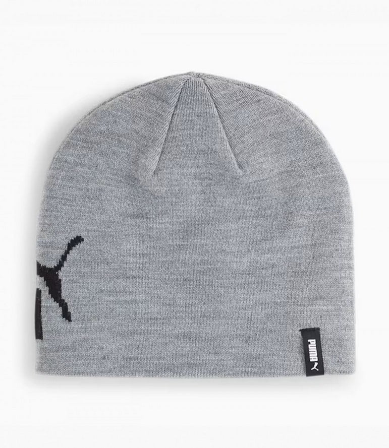 Puma ESS Cuffless Beanie Medium Gray Heather