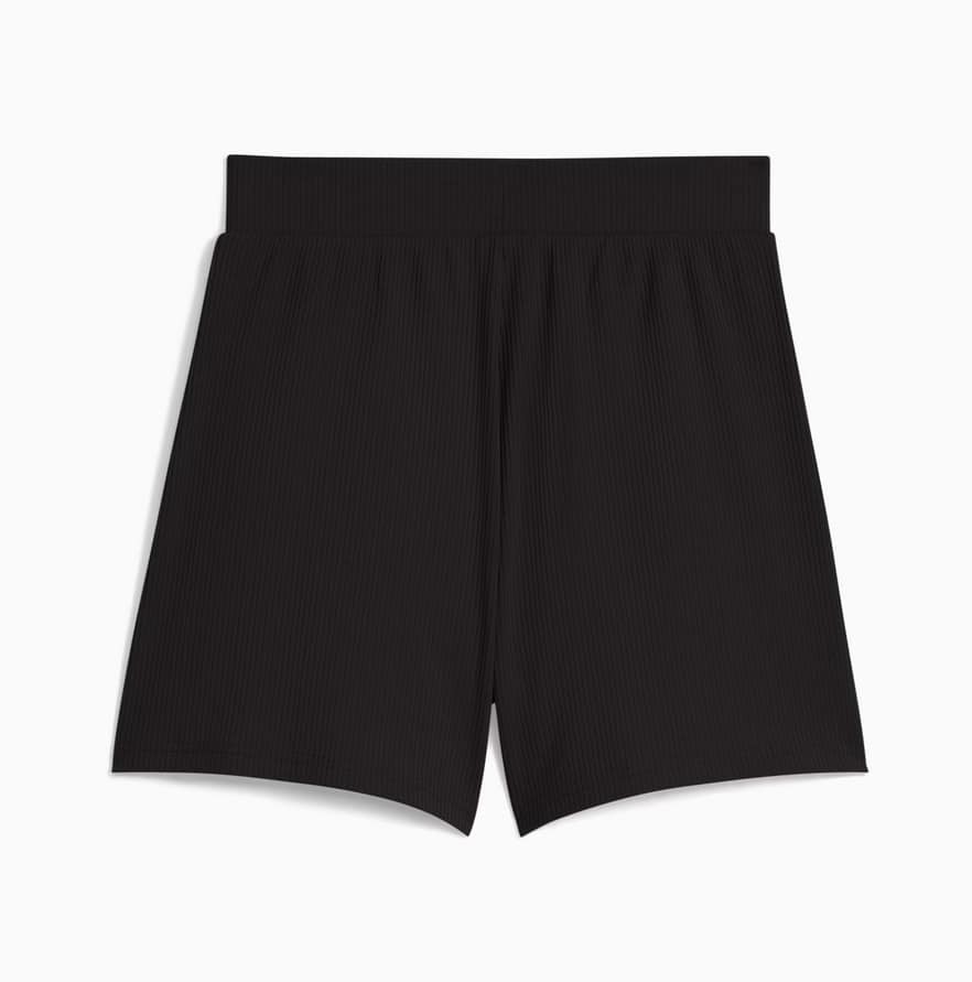 ess elevated high rise rib shorts 5 pum pu 685026 01 3