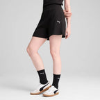 ess elevated high rise rib shorts 5 pum pu 685026 01