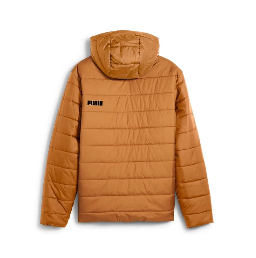 Puma ESS Hooded Padded Jacket Caramel Latte