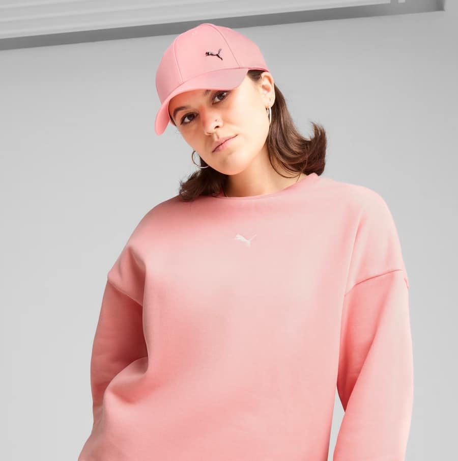 ess metal puma cat bb cap pink fruit pu 025994 04