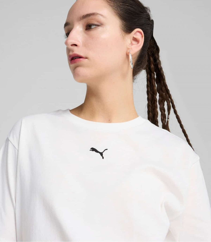 Puma ESS Relaxed Tee PUMA White