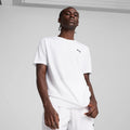 ess small logo poly tee puma white pu 682542 02