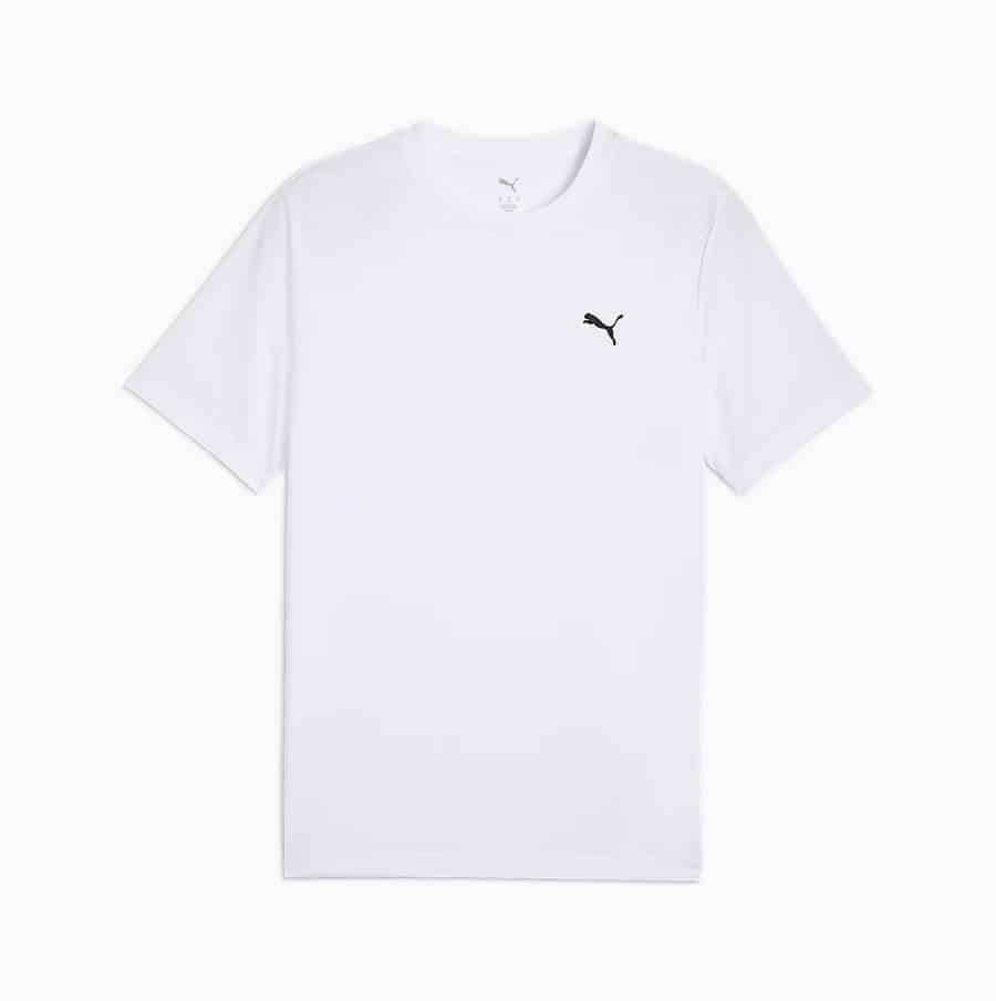 ess small logo poly tee puma white pu 682542 02 2