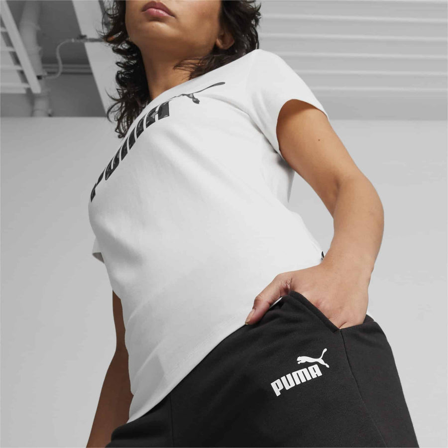 Puma ESS+ Straight Leg Small Logo Pants TR