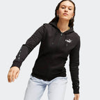 Puma ESS TAPE FZ Hoodie FL PUMA Black