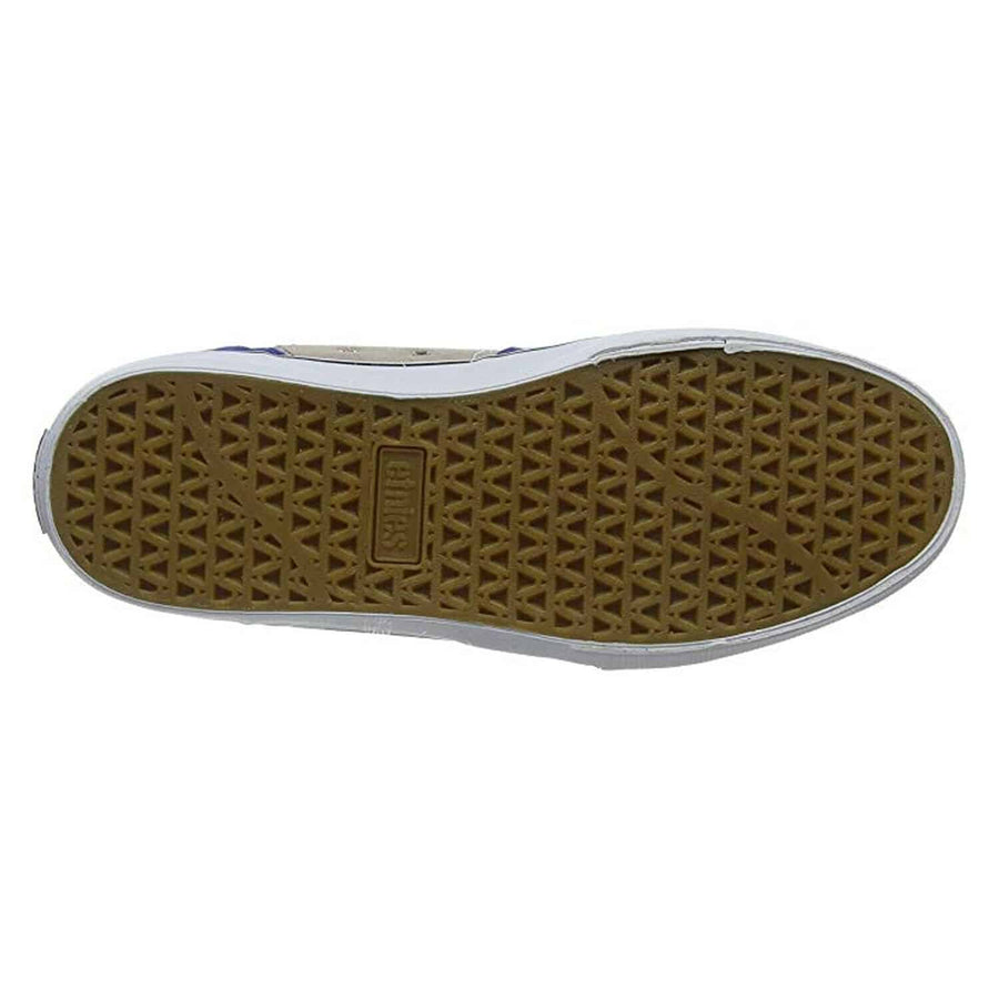 BARGE LS, BLUE/TAN