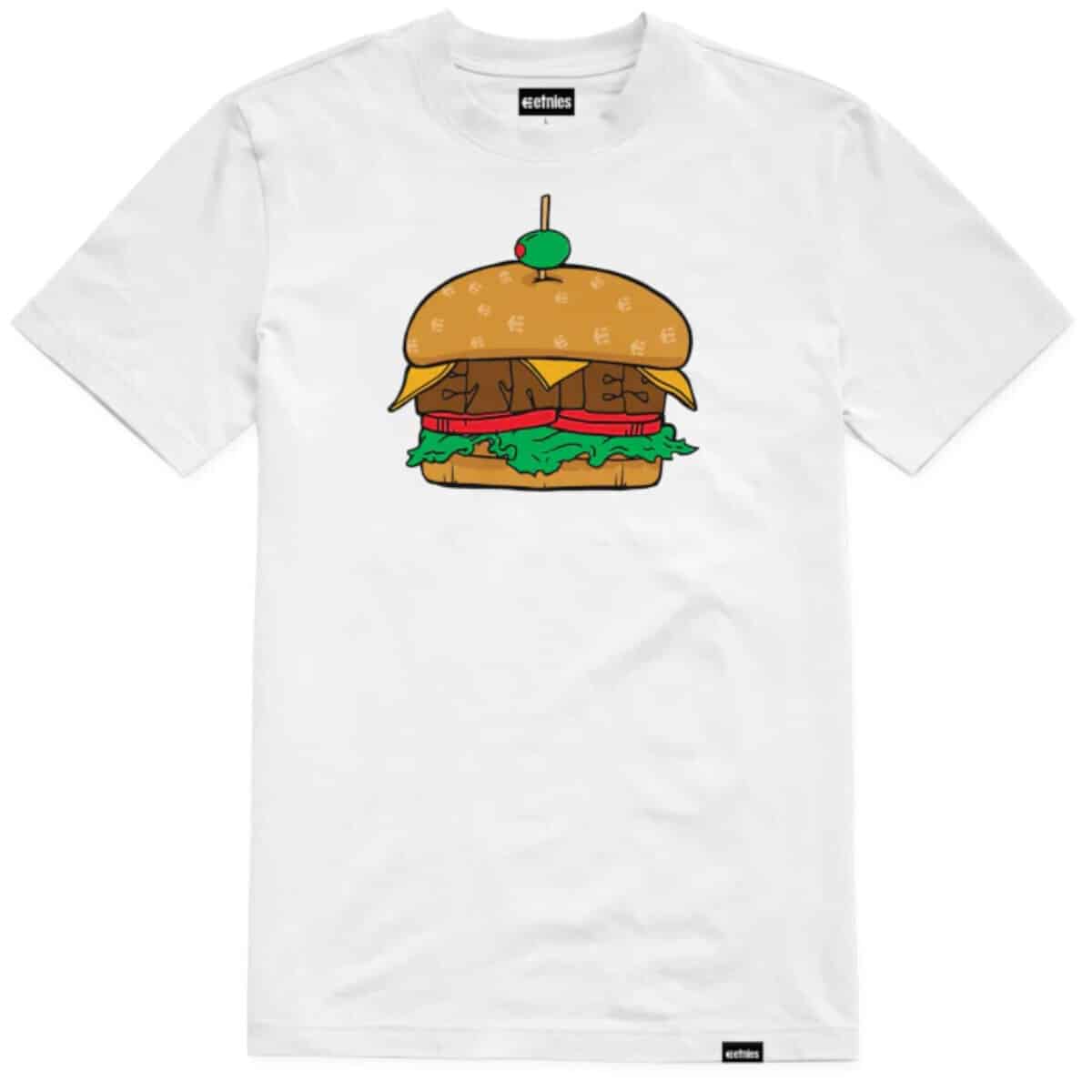 etnies burger tee white et 4130004128 100