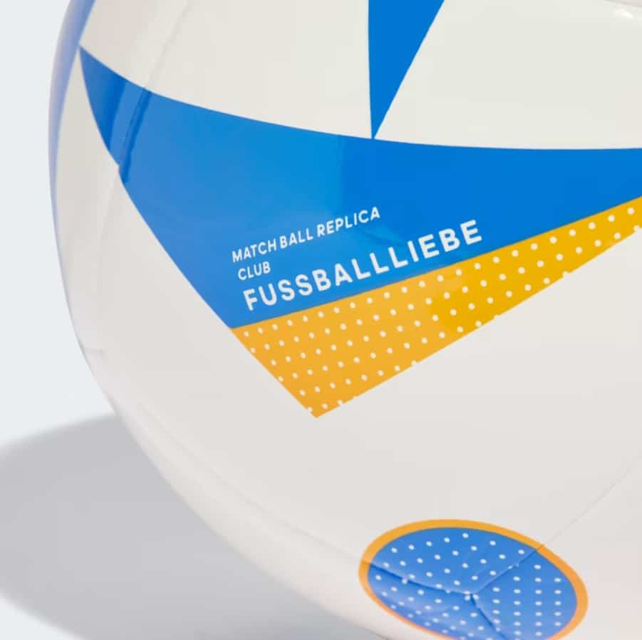 Adidas EURO24 CLB  WHITE/GLOBLU