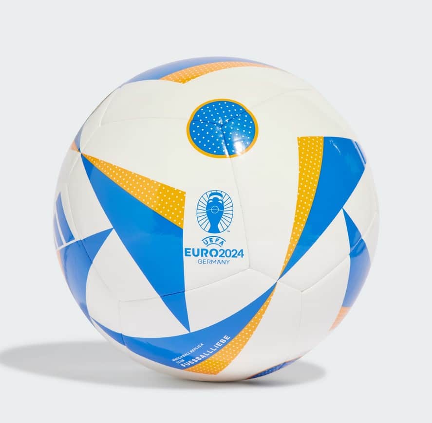 Adidas EURO24 CLB  WHITE/GLOBLU