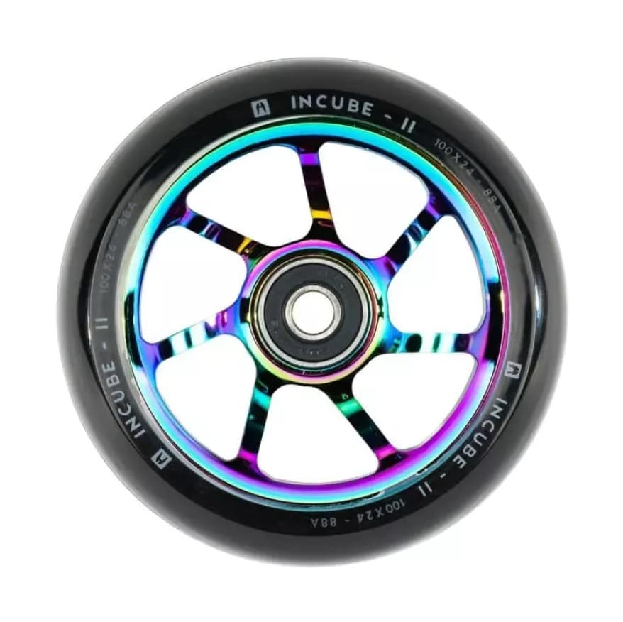 ethic incube wheel v2 100mm rainbow et 103723