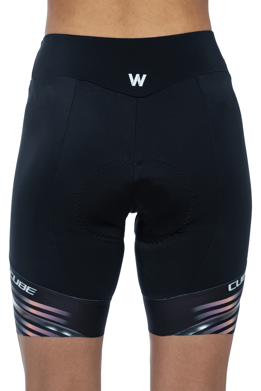 CUBE TEAMLINE WS Cycle Shorts black´n´violet