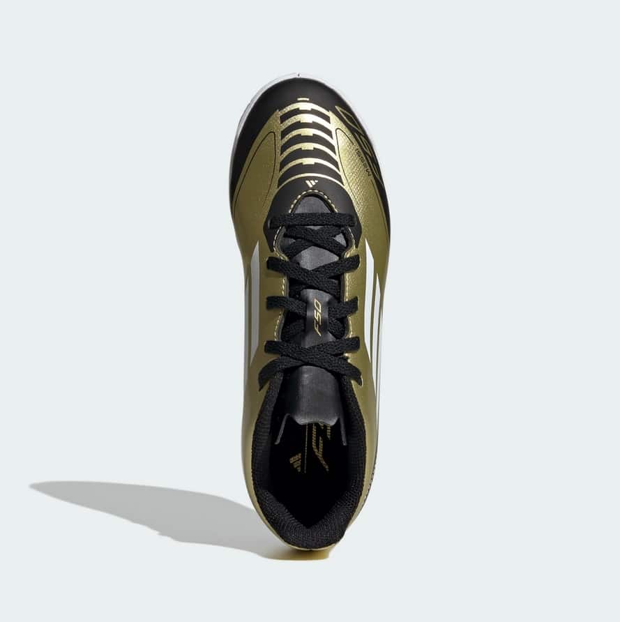 Adidas F50 CLUB IN J MESSI GOLDMT/FTWWH