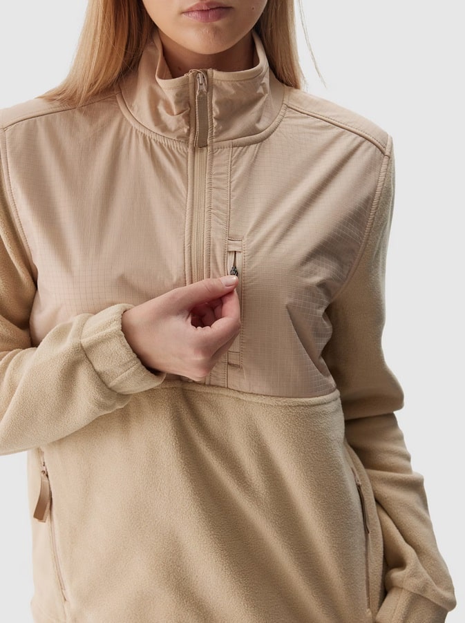 4F FLEECE, CREME