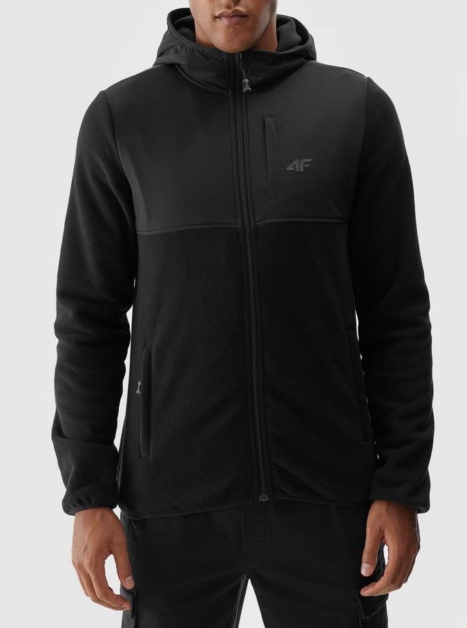4F FLEECE, DEEP BLACK