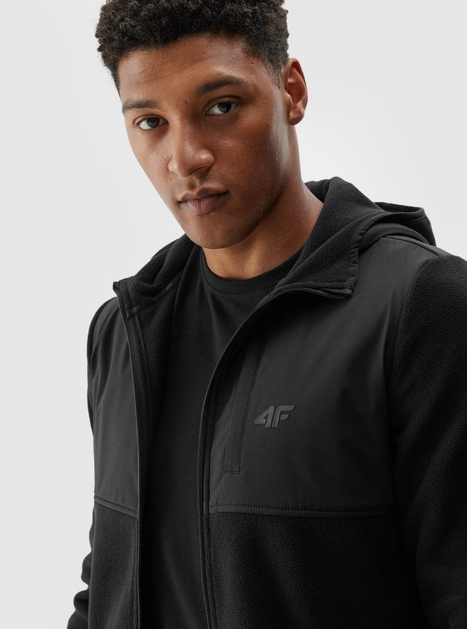 4F FLEECE, DEEP BLACK