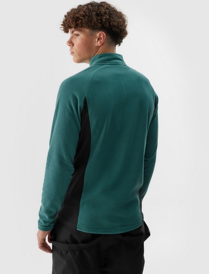 4F FLEECE UNDERWEAR, TEAL