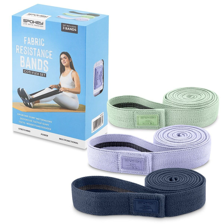 fitnesa gumijas coti flex set 3 fitnesa gumiju komplekts spo 945967