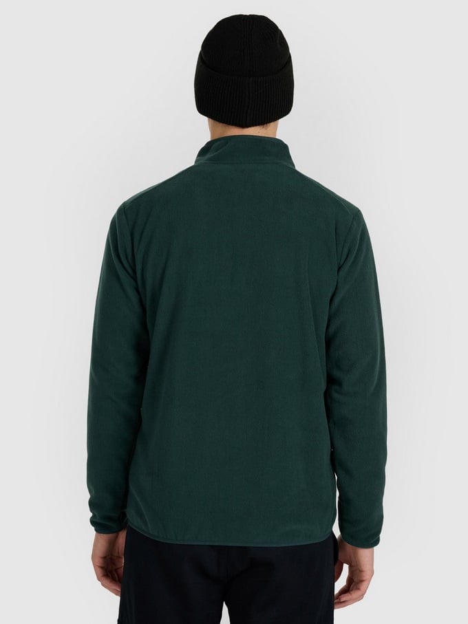 flīsa jaka fleece dark green 4f waw25tflem414 40s 2