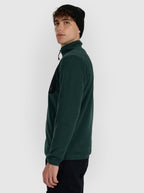 flīsa jaka fleece dark green 4f waw25tflem414 40s