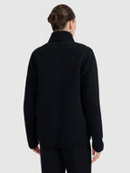 flīsa jaka fleece deep black 4f waw25tflef328 20s 5