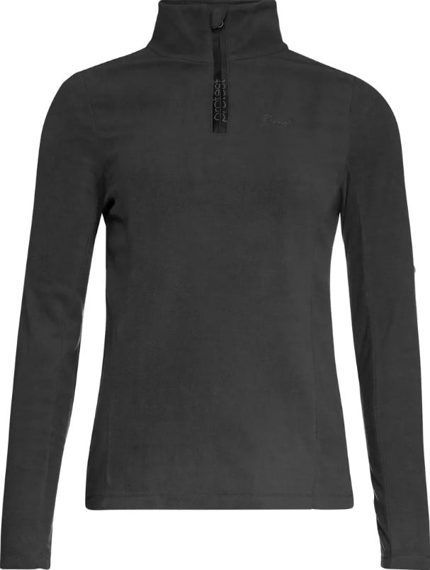 flīsa termoveļas krekls protest mutez ziptop true black www.fans.lv
