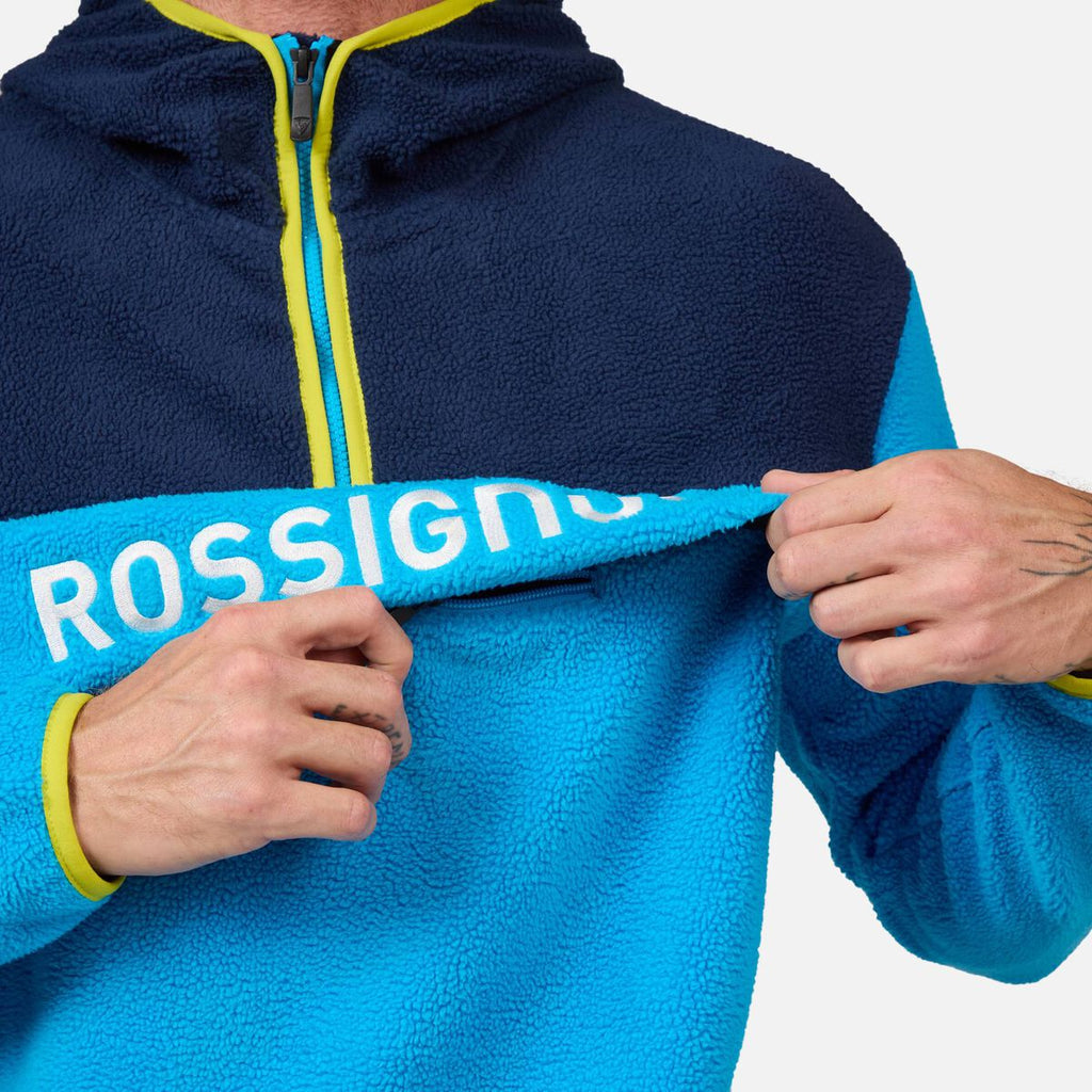flīsa termoveļas krekls rossignol alltrack fleece blue www.fans.lv 3