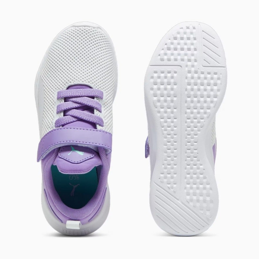 Puma Flyer Runner V PS Lavender Alert-PUMA Wh