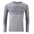 Halti Free Recy Seamless M LS shirt, Folkstone Grey mela