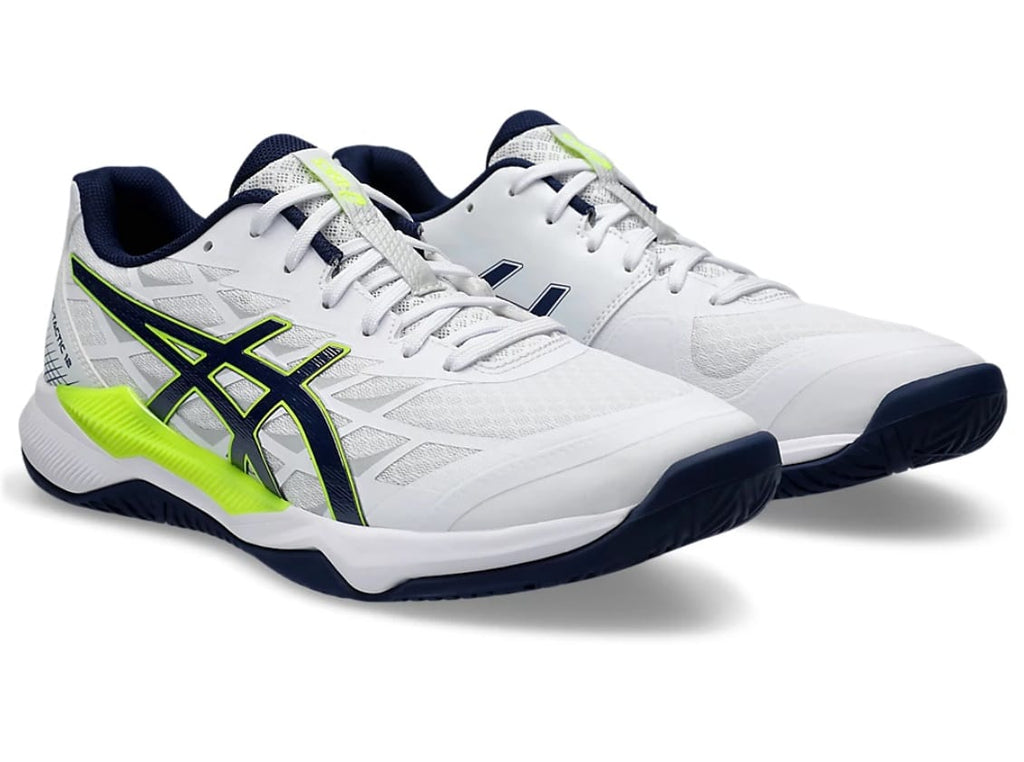 Asics GEL-TACTIC 12, WHITE/BLUE EXPANSIVE