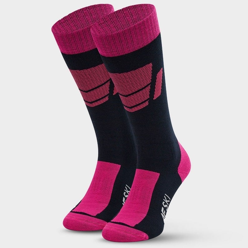 4F GIRL’S SKI SOCKS, NAVY
