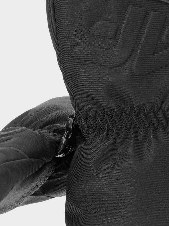 4F GLOVES FNK, slēpošanas cimdi,  DEEP BLACK