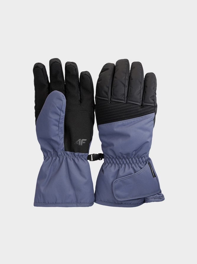 4F GLOVES FNK, DENIM/150