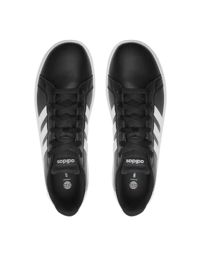 Adidas GRAND COURT 2.0 K  CBLACK/FTWWH