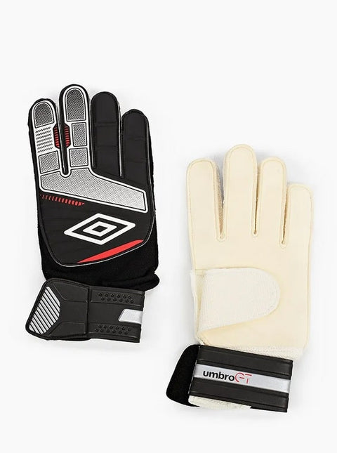 Umbro GT Lite glove, blk/wht/silver