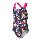 Girls Allover Splashback Black Electric Pink Indi 00 262 15930 4