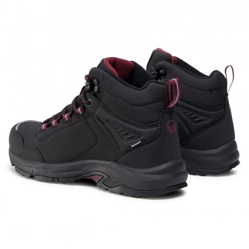 HALTI Felis Women's Mid DrymaxX Walking shoes, Black