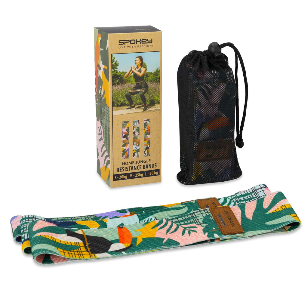 Spokey HOME JUNGLE SET fitnesa gumiju komplekts x3