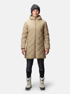 haapa w insulated parka jacket lemon pepper beige ha 065 0575 g05