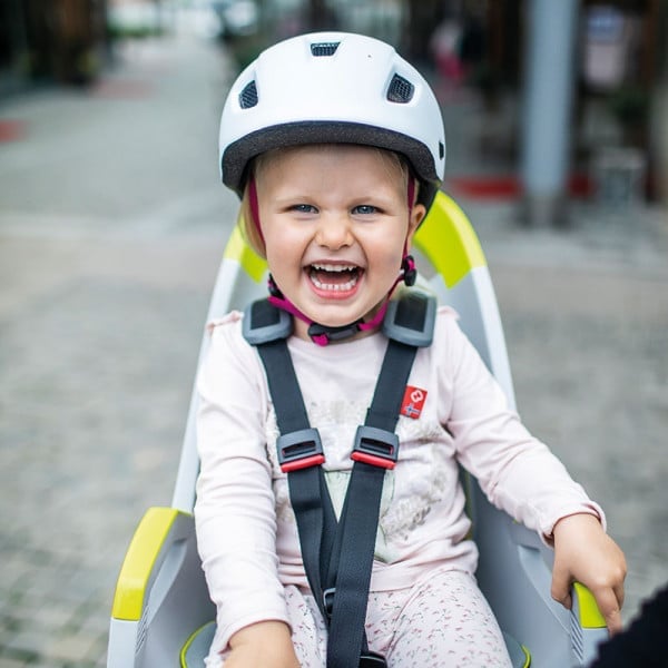 Hamax Amaze Child Bicycle Seat Recline Lime 600x600