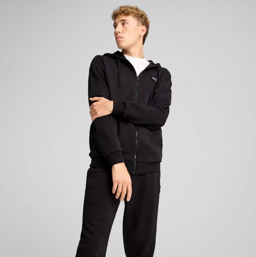 hooded sweat suit tr puma black pu 684855 01 1