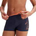 Hyper Boom Logo Placement Aquashort Jr True Navy 00 3154 15586