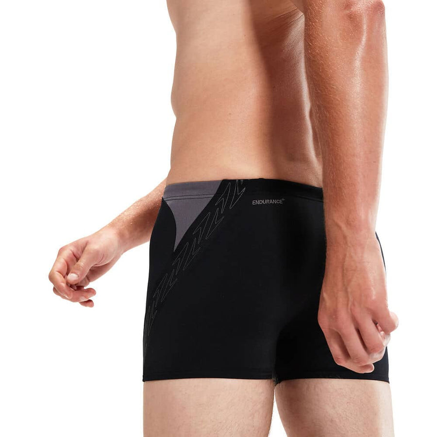 Speedo Hyper Boom Splice Aquashort M, Black/Dove Grey